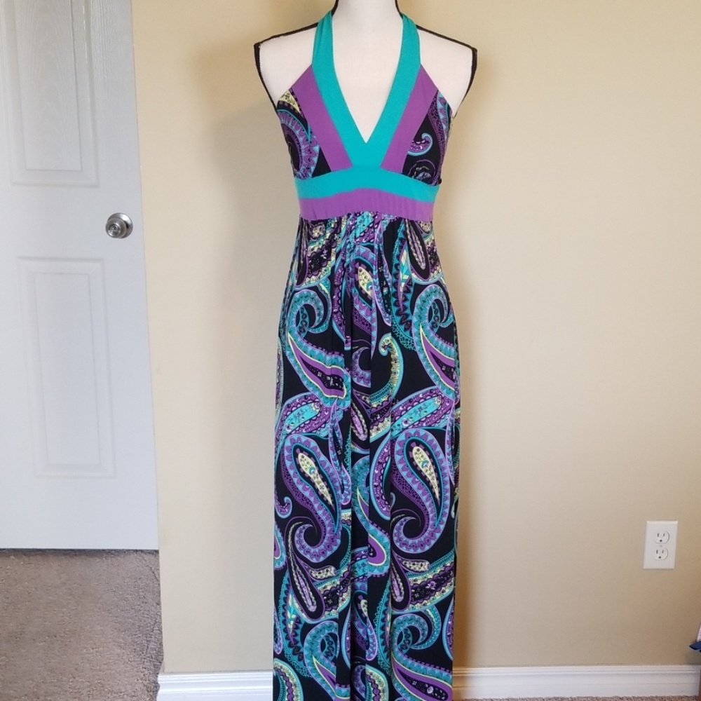 Candie's Halter Maxi Dress